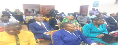 Participants à la passation de service entre les DG - fevrier 2024